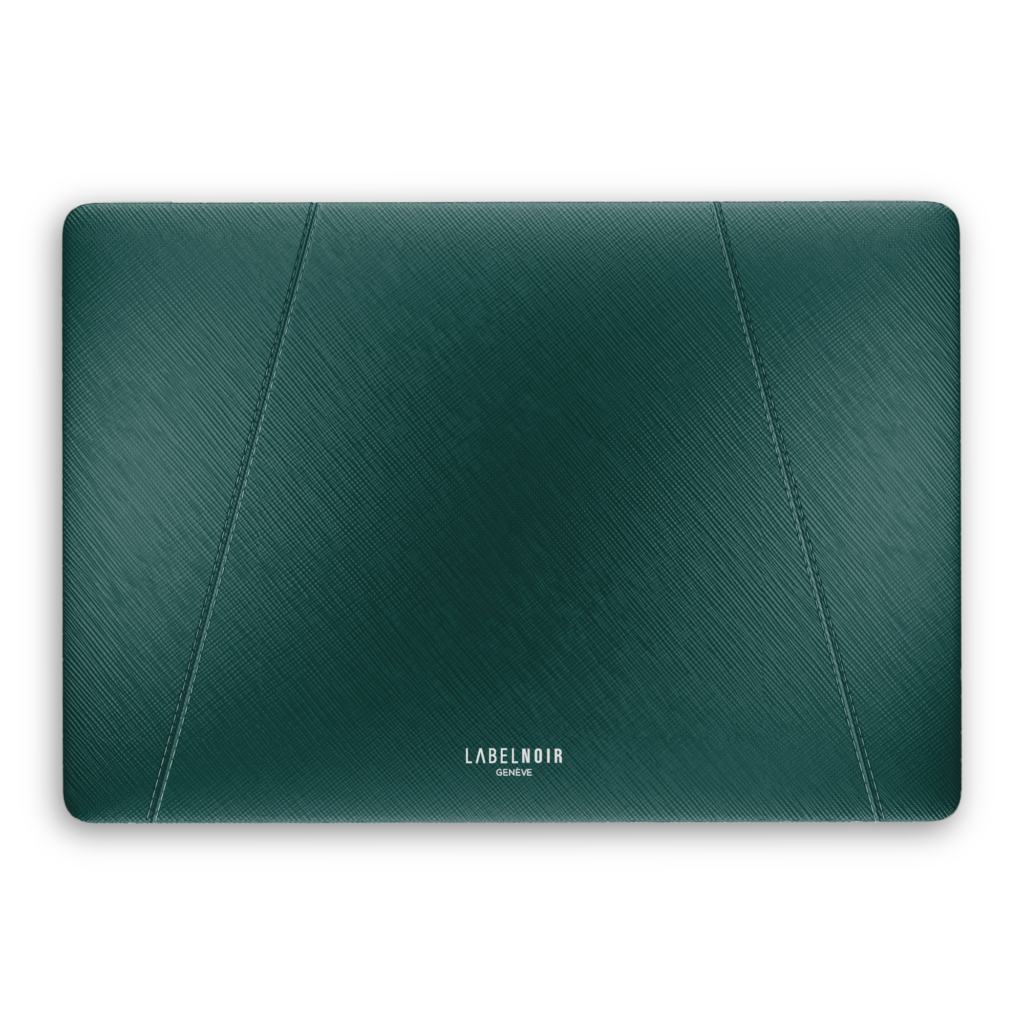 Label Noir Saffiano MacBook Pro 13 deksel skinn svart