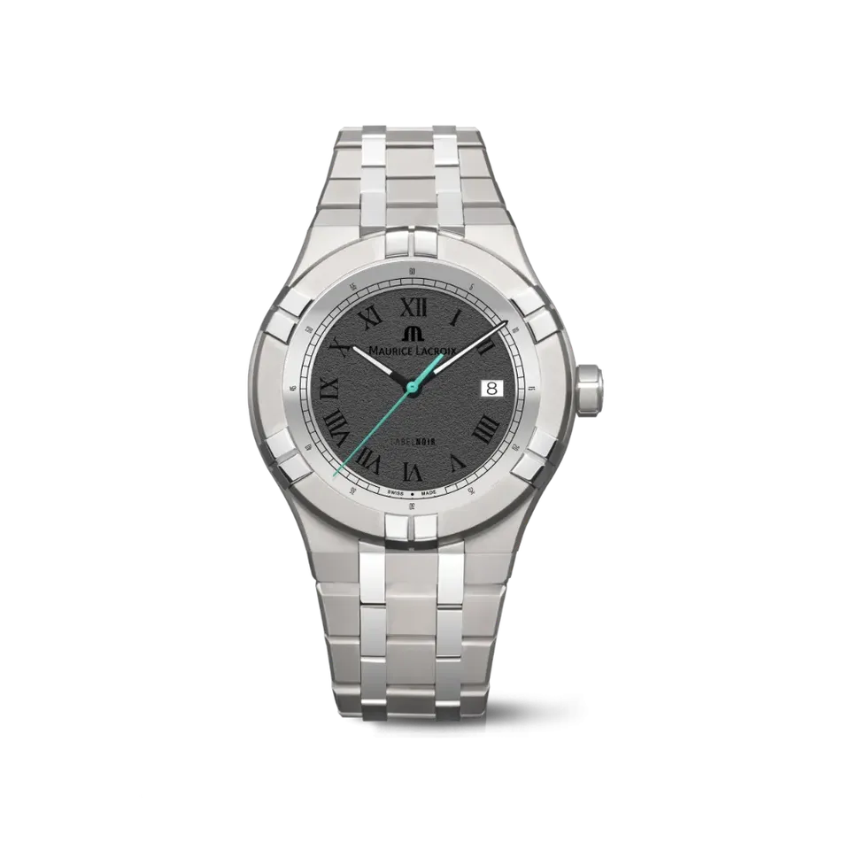 Label Noir Aikon Automatic 42MM klokke titan hvit