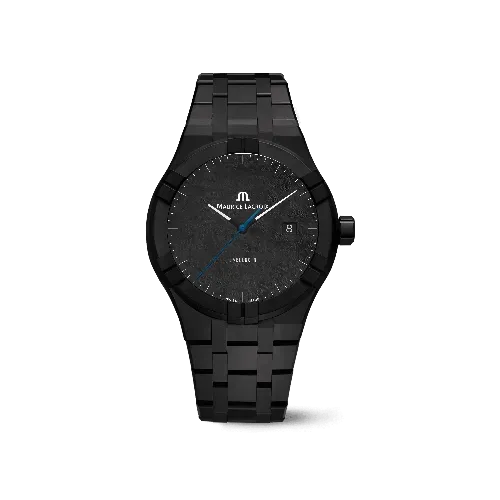 Label Noir Aikon Automatic 42MM klokke keramikk svart laser