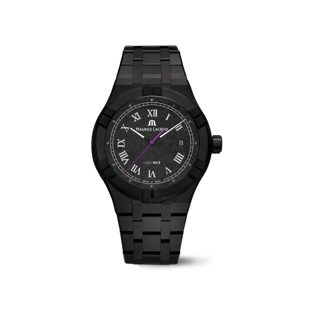 Label Noir Aikon Automatic 42mm klokke keramikk lilla