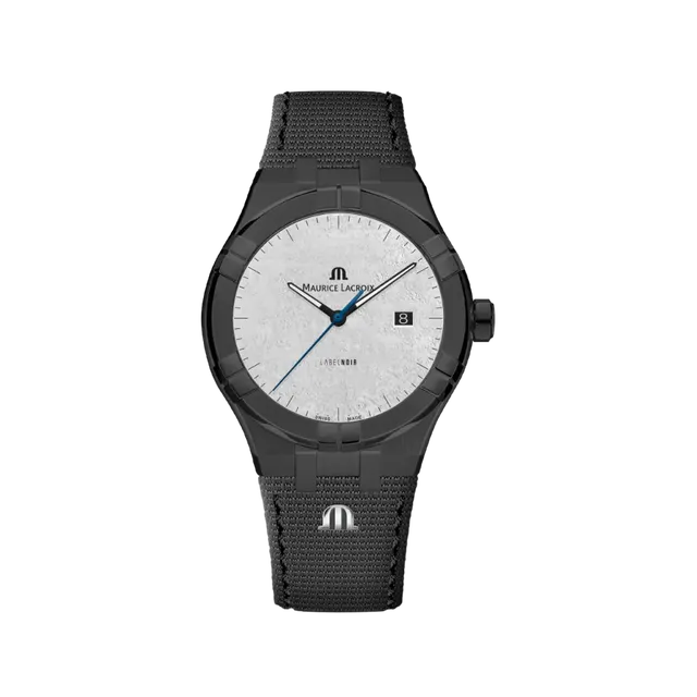 Label Noir Aikon Automatic 42mm klokke PVD sort tekstil