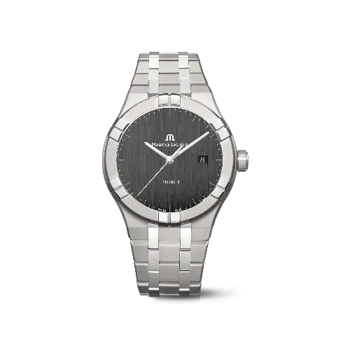 Label Noir Aikon Automatic 42 mm klokke titan svart