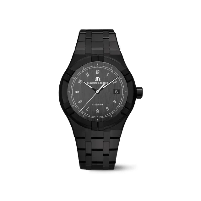 Label Noir Aikon Automatic 42MM klokke svart keramikk