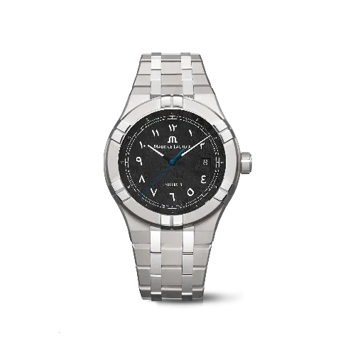 Label Noir Aikon Automatic 42MM klokke titan svart laser