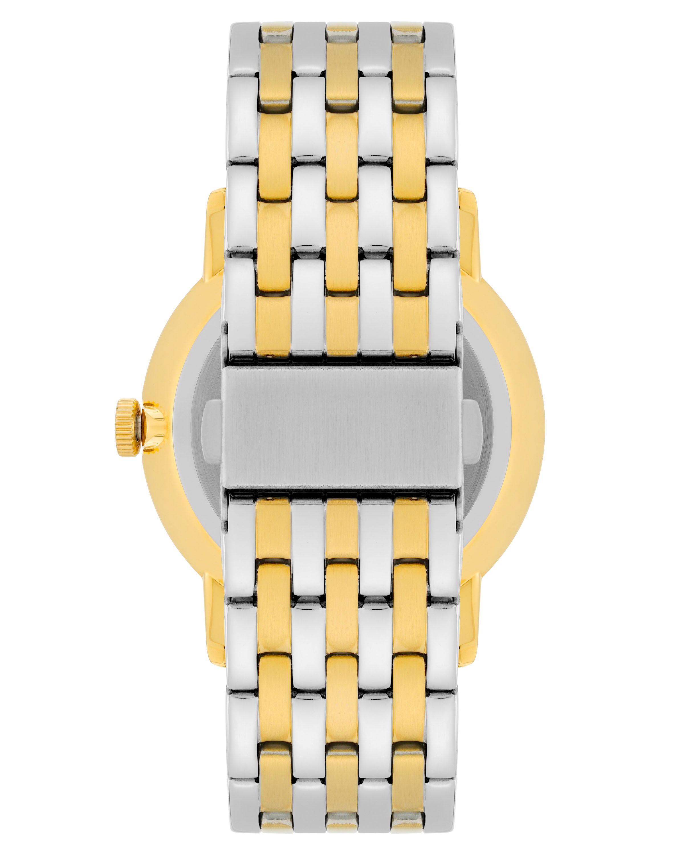 Armitron Miles 42mm herreklokke gull sølv tofarget