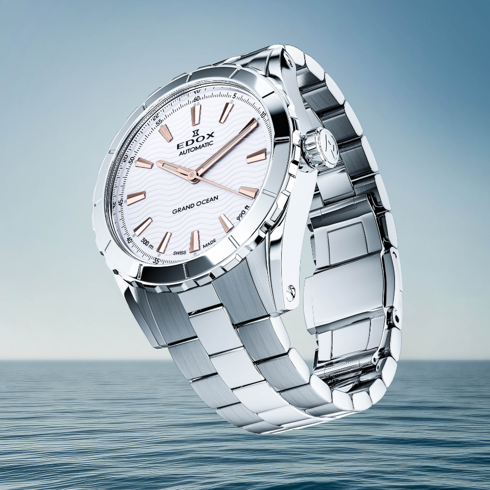 Edox Automatic herreklokke selvtrekkende