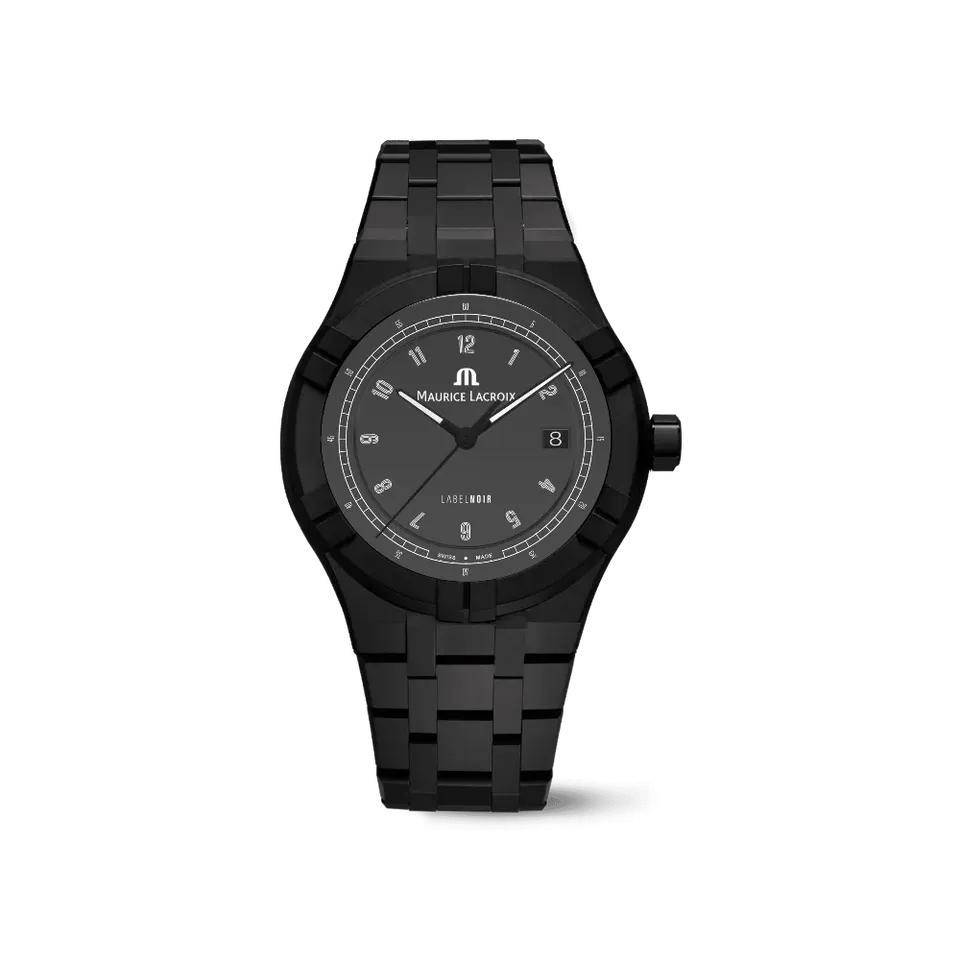 Label Noir Aikon Automatic 42MM klokke mikro sort