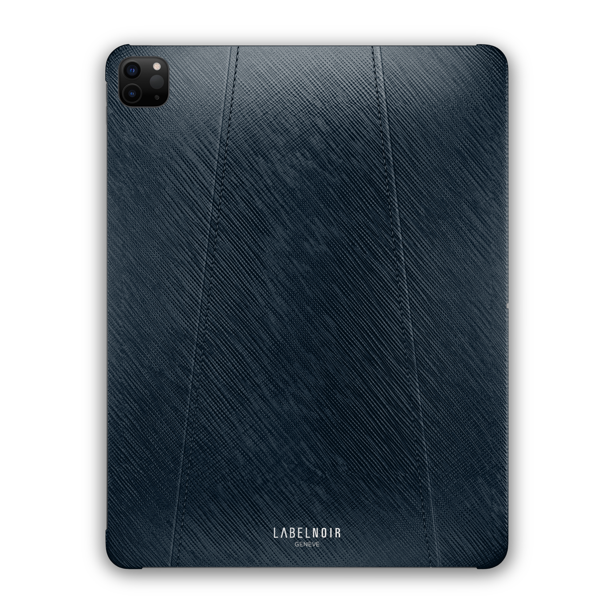 Label Noir iPad Pro 12.9 5th Gen deksel svart saffiano