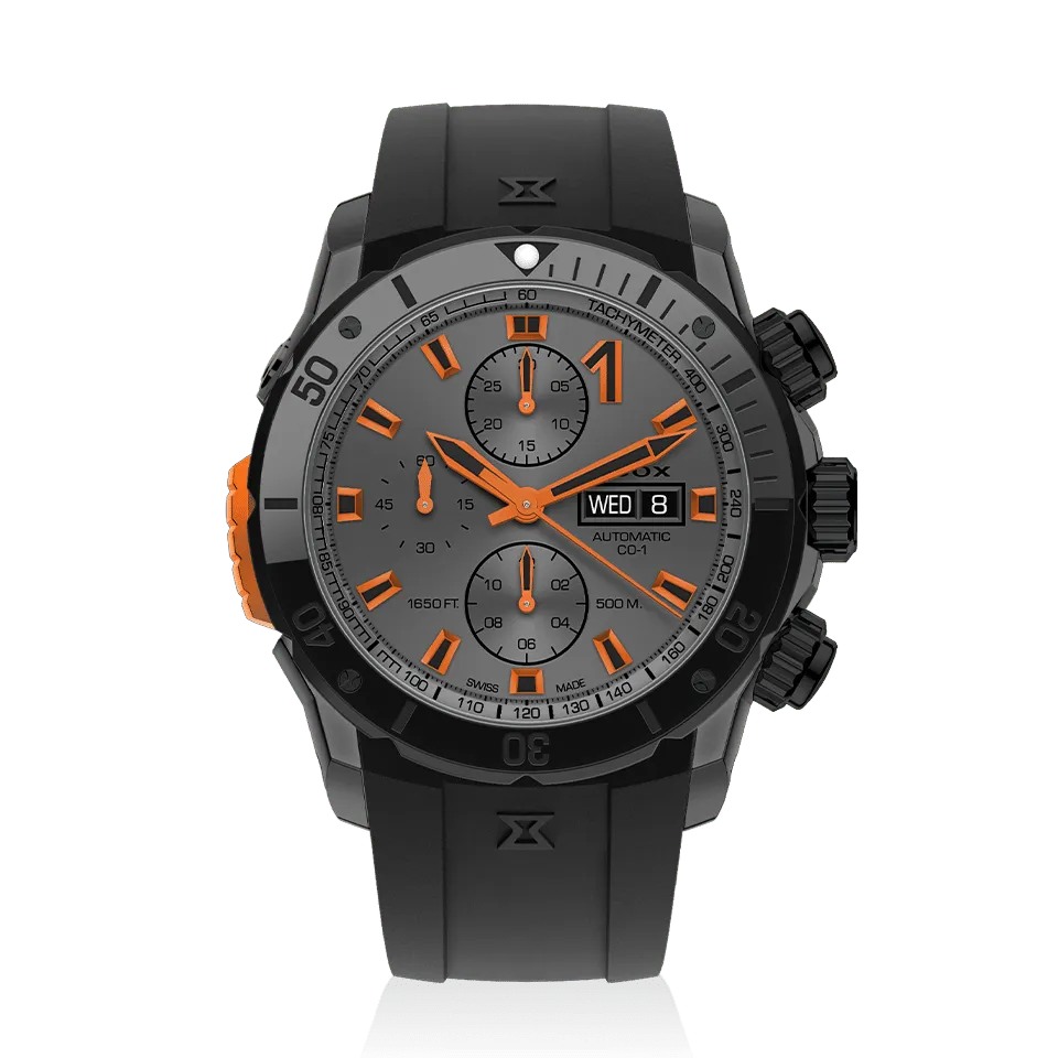Edox CO-1 Chronograph Automatic herreklokke