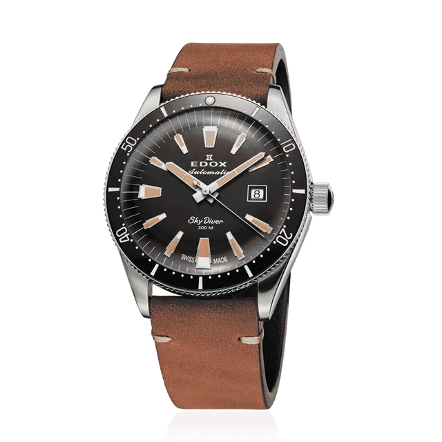 Edox Date Automatic Limited Edition herreklokke