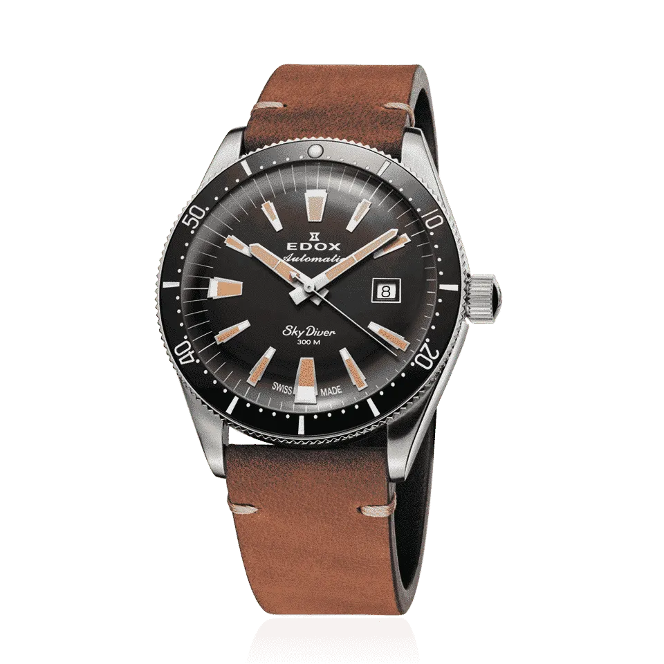 Edox Date Automatic Limited Edition herreklokke
