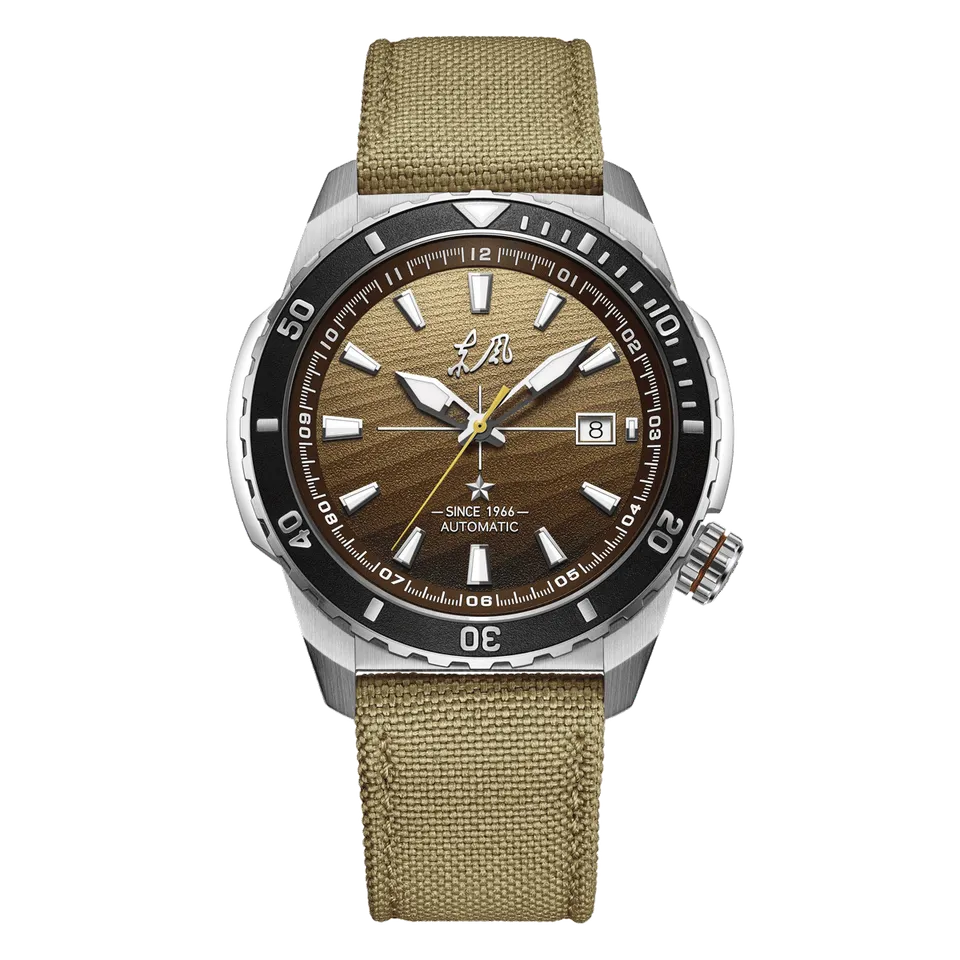 Sea-gull Dongfeng 811.72.2101 herreklokke khaki 45 mm