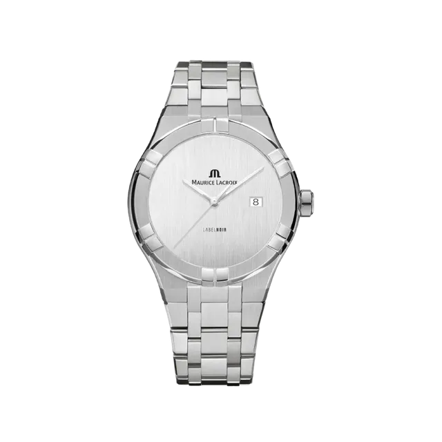 Label Noir Aikon Automatic 42MM klokke stål hvit