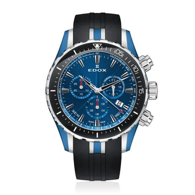 Edox Grand Ocean Chronograph herreklokke