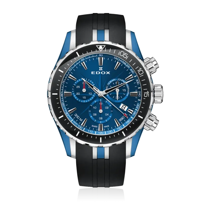 Edox Grand Ocean Chronograph herreklokke