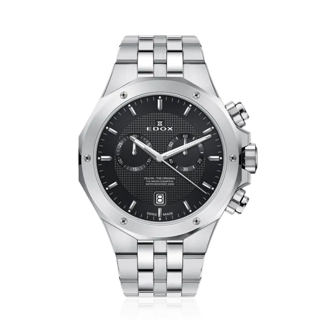 Edox Delfin Chronograph herreklokke The Original
