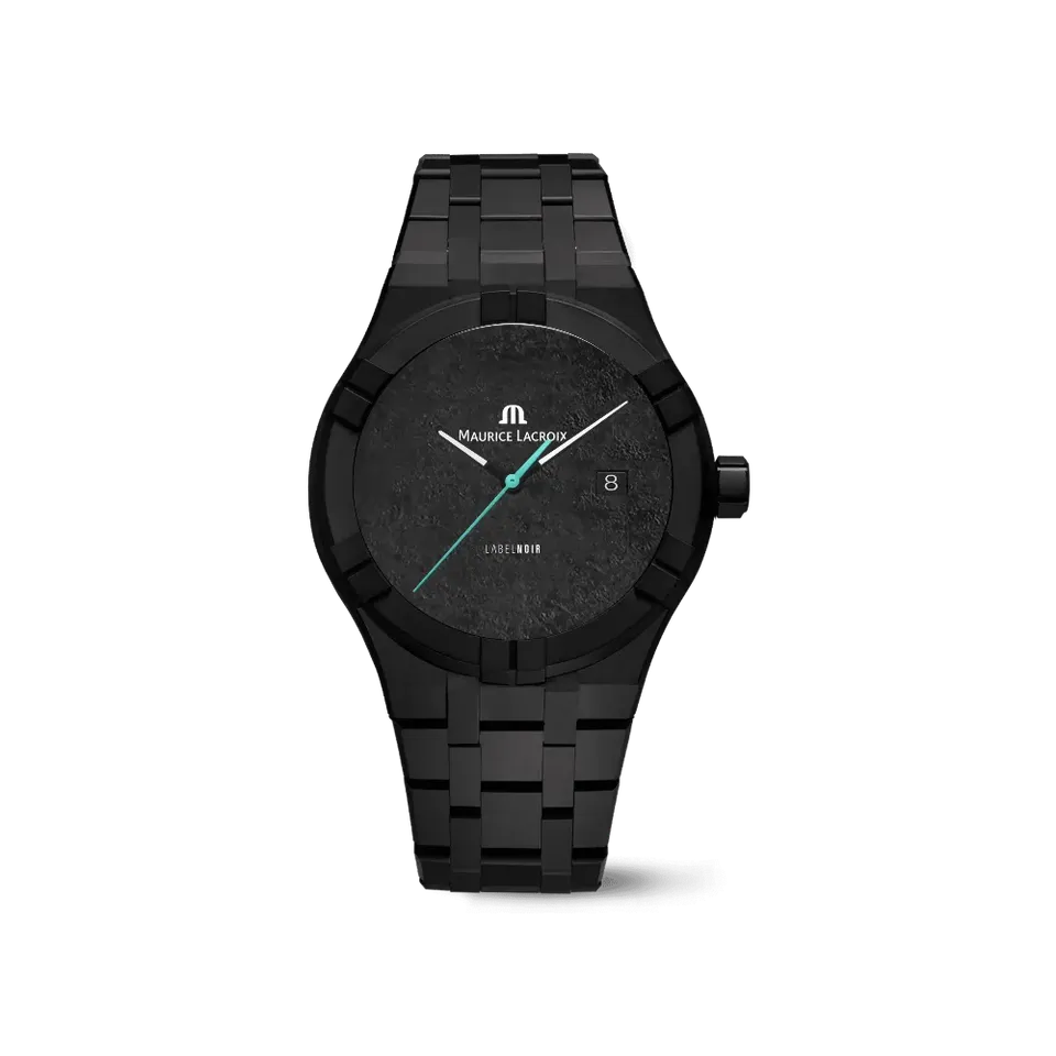 Label Noir Aikon Automatic 42MM klokke lyseblå keramikk