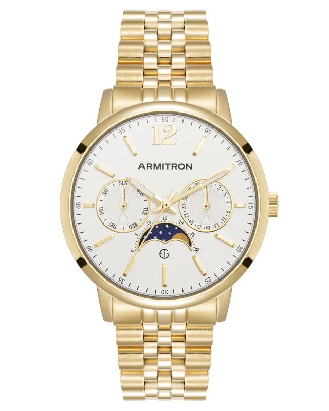 Armitron Eugen 42mm Gold herreklokke