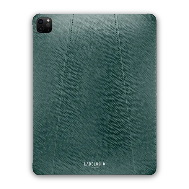 Label Noir iPad Pro 11 Saffiano deksel skinn svart