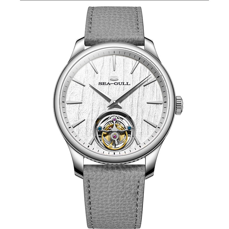 Sea-gull 818.12.8850 herreklokke hvit automatisk