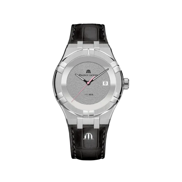 Label Noir Aikon Automatic 42MM klokke hvit lær