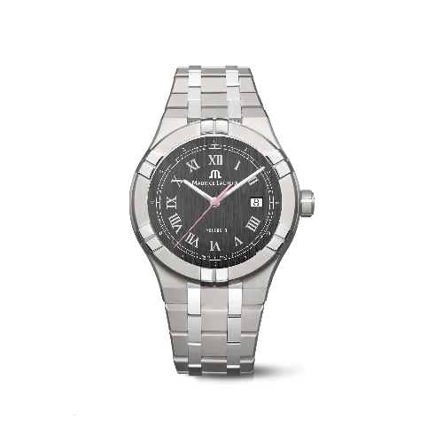 Label Noir Aikon Automatic 42MM klokke titan romertall