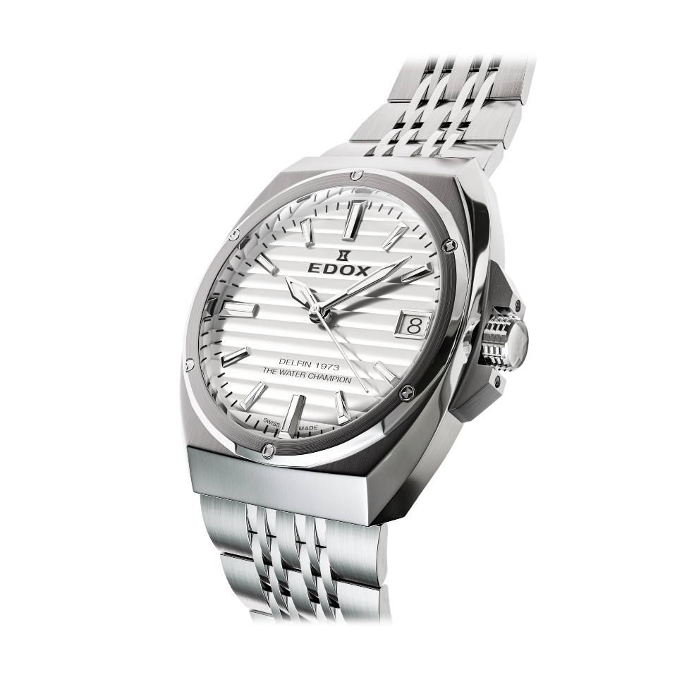 Edox 1973 Date Ladies dameklokke dato