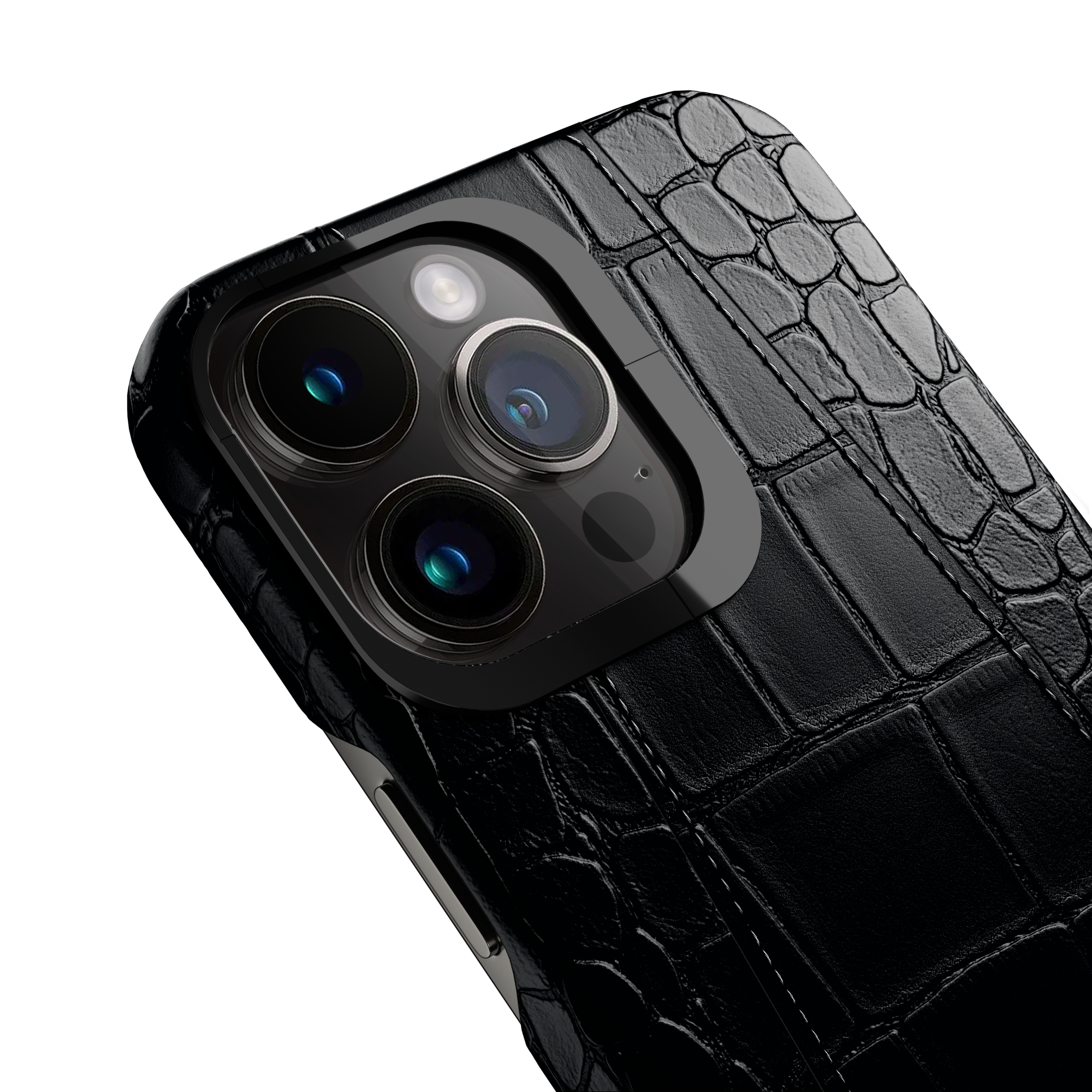 Label Noir iPhone 13 Pro Max skinndeksel alligator MagSafe