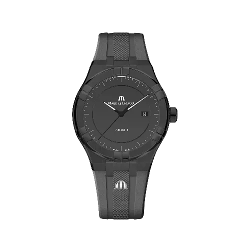 Maurice Lacroix Aikon Automatic 42MM klokke gummirem grå