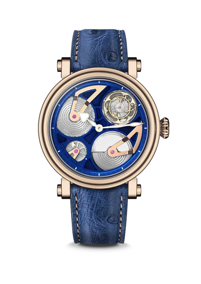 Speake-Marin Tourbillon Royal Blue klokke 42mm rødgull