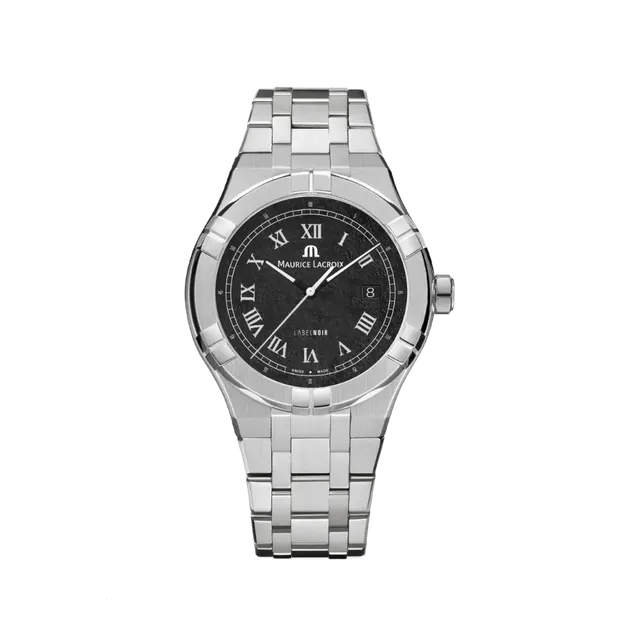 Label Noir Aikon Automatic 42MM herreklokke stål svart