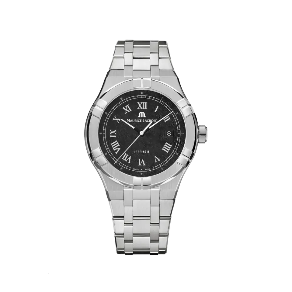 Label Noir Aikon Automatic 42MM herreklokke stål svart