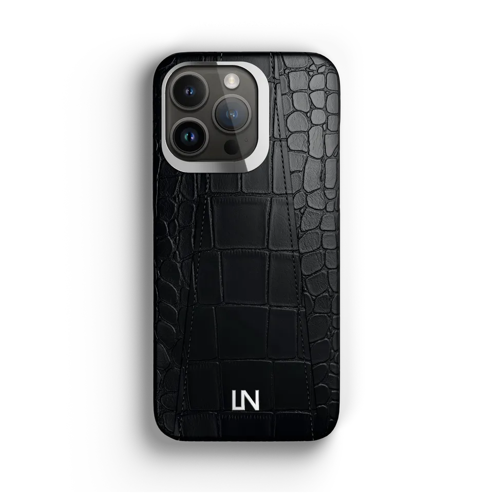 Label Noir iPhone 14 Pro MagSafe-deksel krokodille