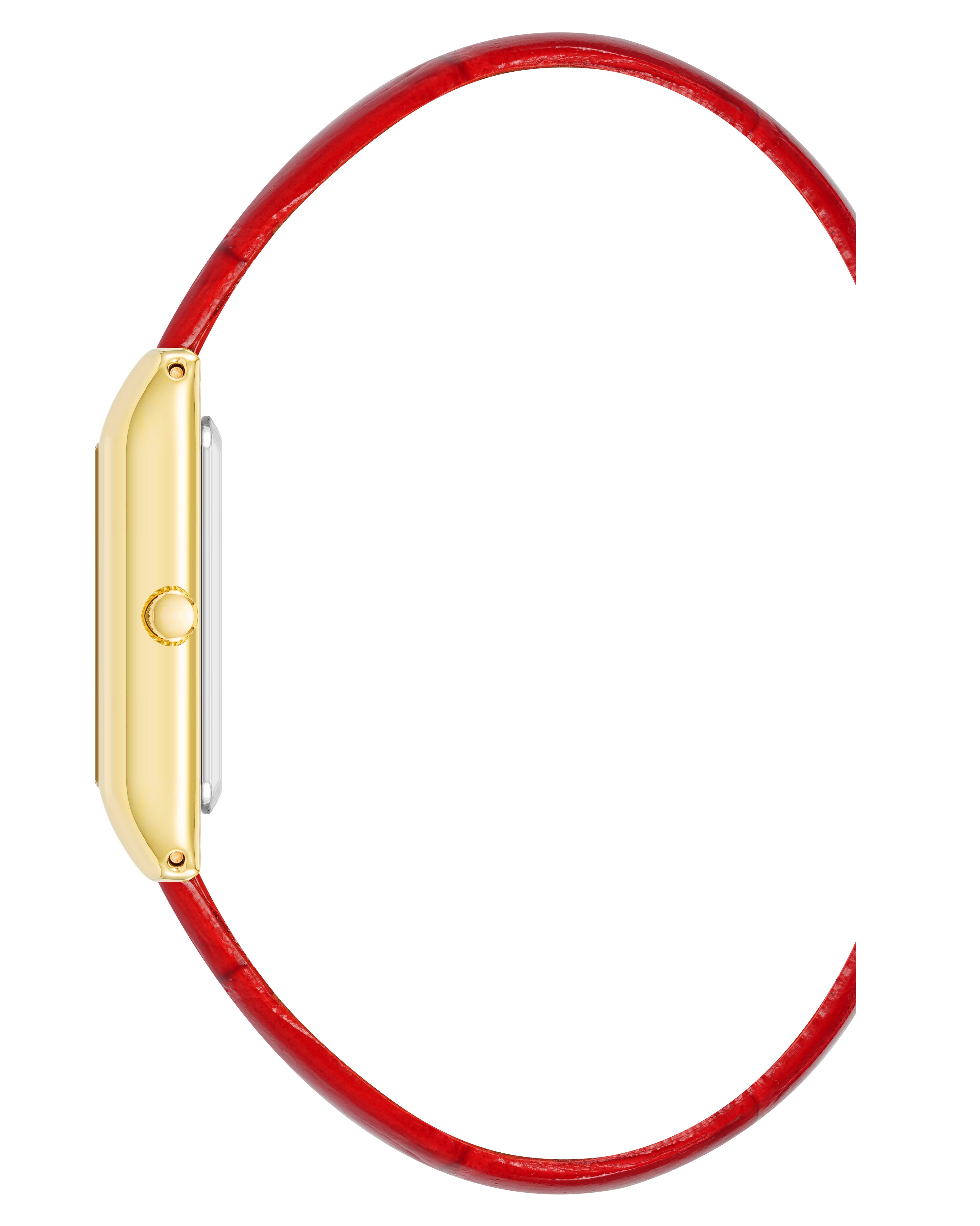 Armitron Tilly dameklokke 20mm rødt skinn kroko