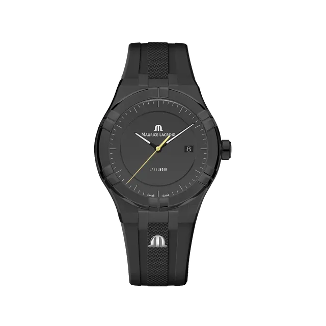 Label Noir Aikon Automatic 42MM klokke svart gummi