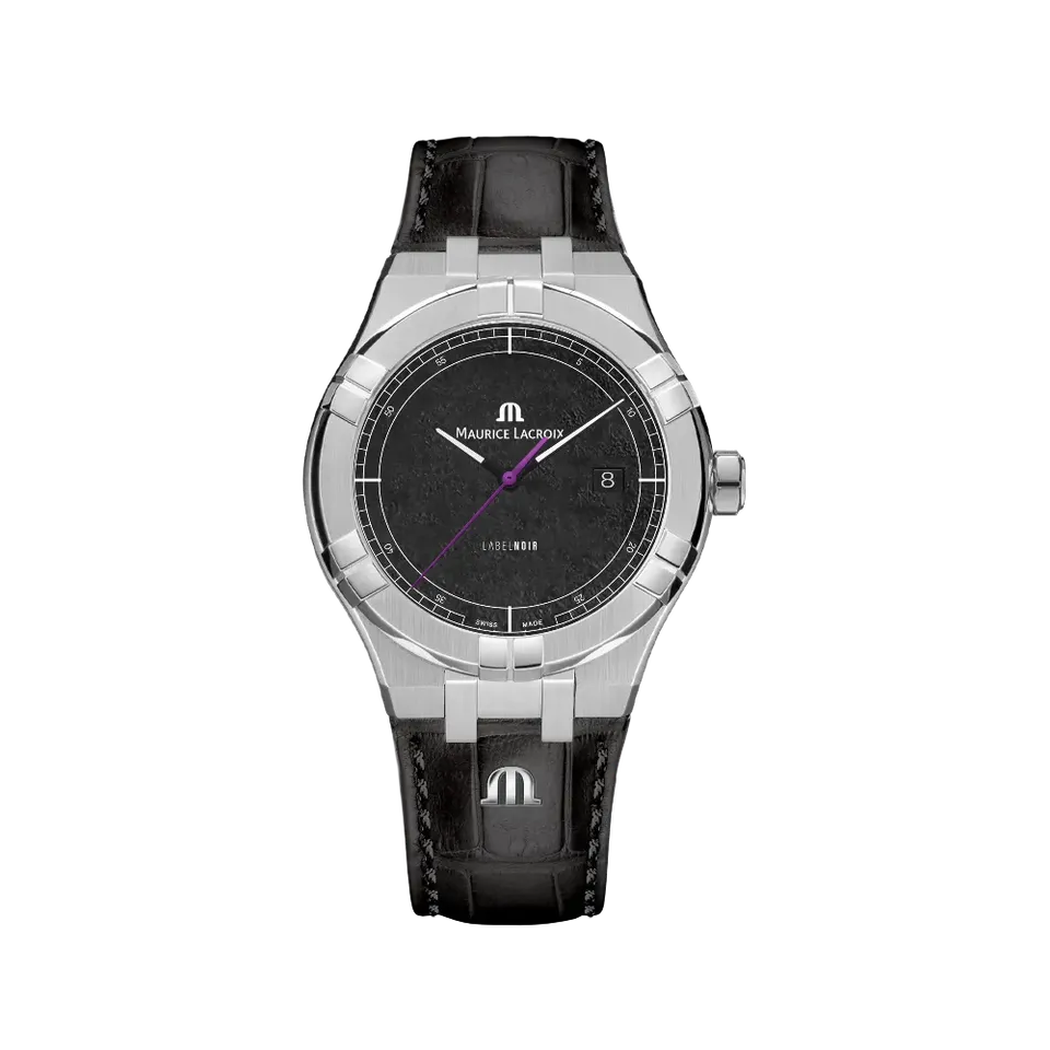 Label Noir Aikon Automatic 42MM herreklokke stål svart
