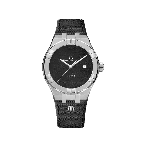 Label Noir Aikon Automatic 42MM klokke svart tekstil