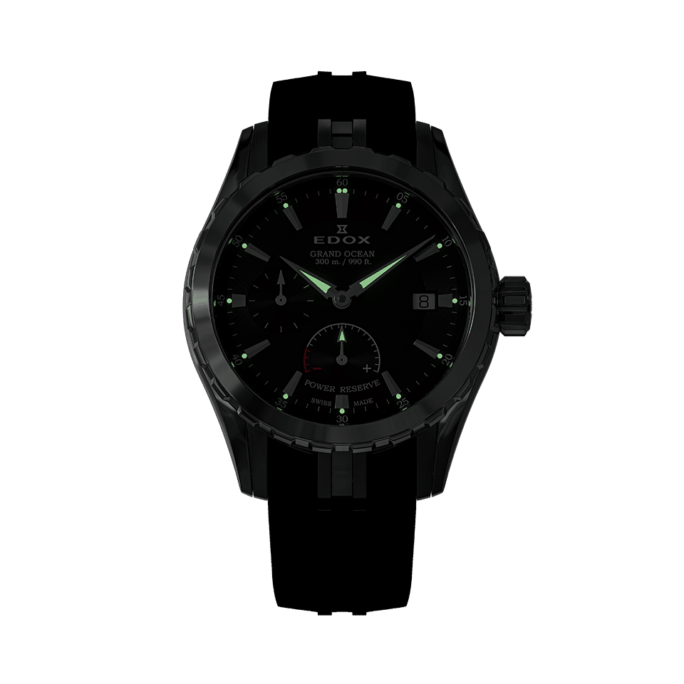 Edox Power Reserve Automatic herreklokke