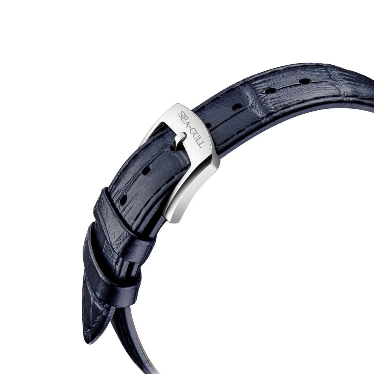 Sea-gull 819.32.1078 herreklokke automatisk blå 43 mm