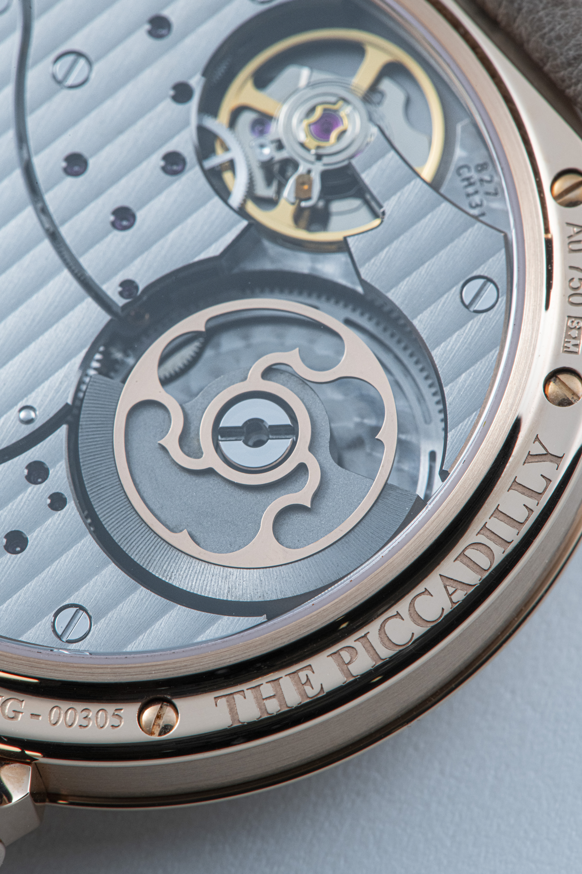 Speake-Marin Resilience Gold klokke emalje rødgull