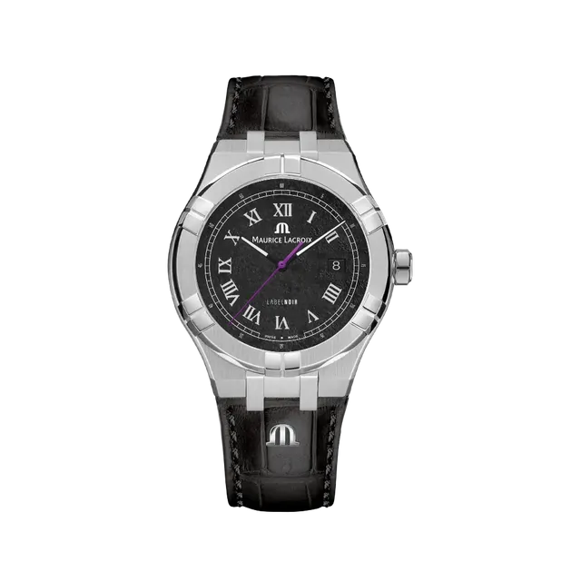Label Noir Aikon Automatic 42MM klokke stål lilla