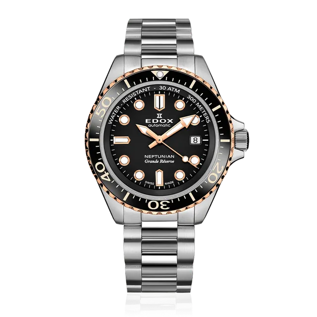 Edox Grande Réserve Date Automatic herreklokke