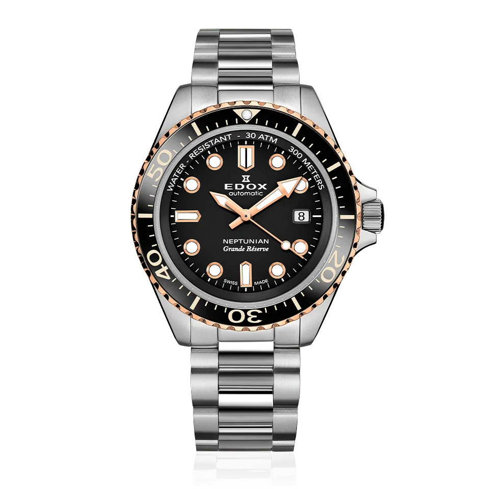 Edox Grande Réserve Date Automatic herreklokke