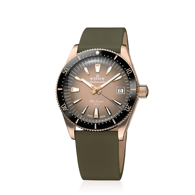 Edox SkyDiver 38 Date Automatic klokke special