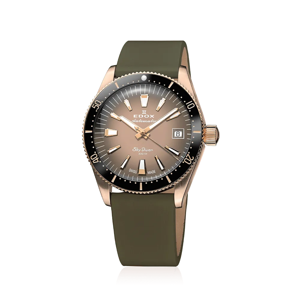 Edox SkyDiver 38 Date Automatic klokke special