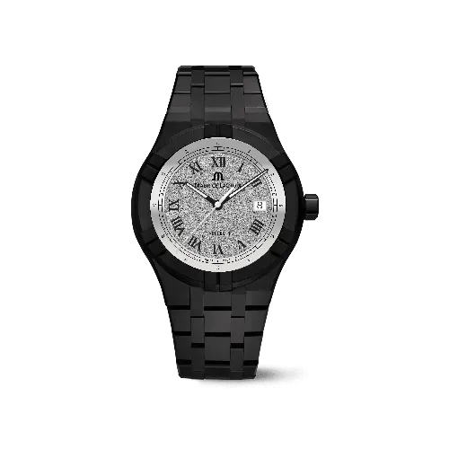 Label Noir Aikon Automatic 42MM klokke keramikk hvit