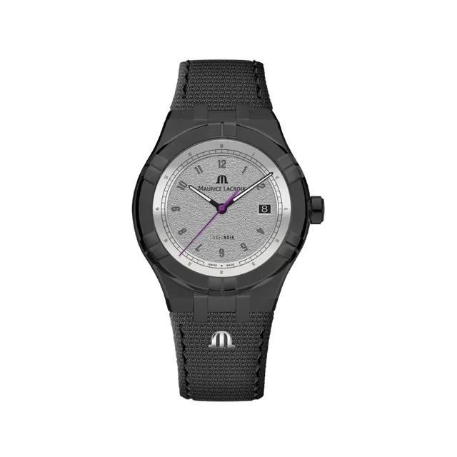Label Noir Aikon Automatic 42MM herreklokke tekstilrem sunray