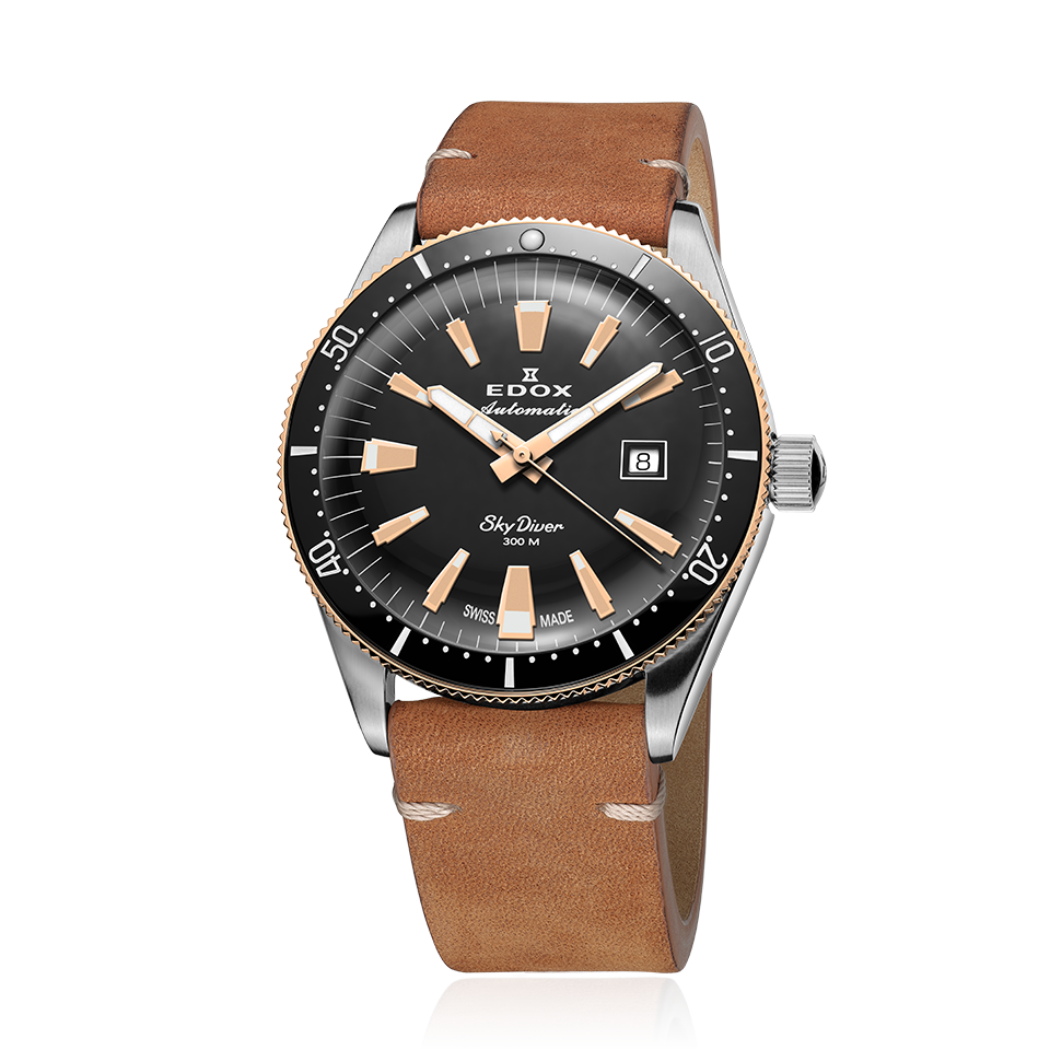 Edox Date Automatic Limited Edition klokke limitert