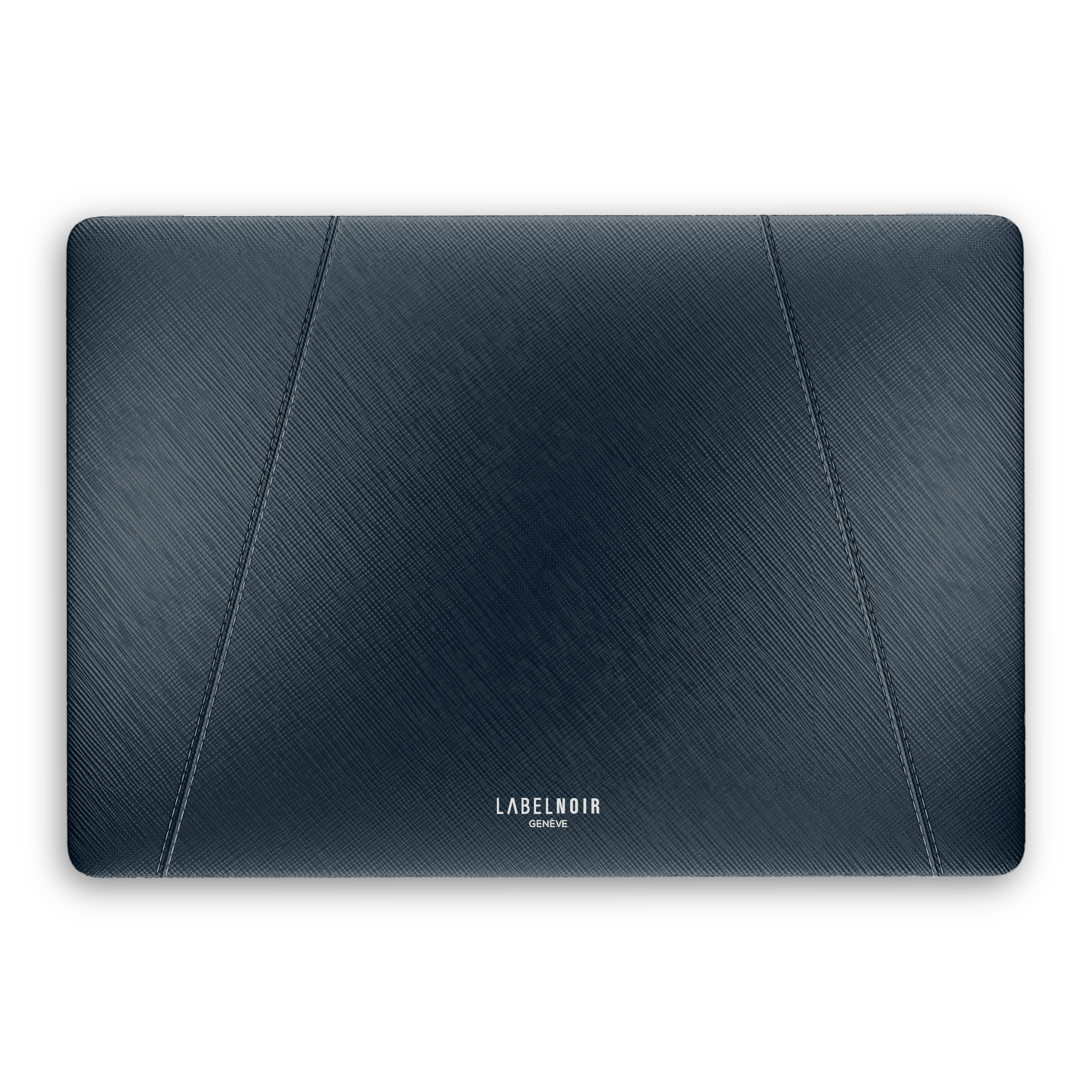 Label Noir Saffiano MacBook Pro 13 deksel skinn svart