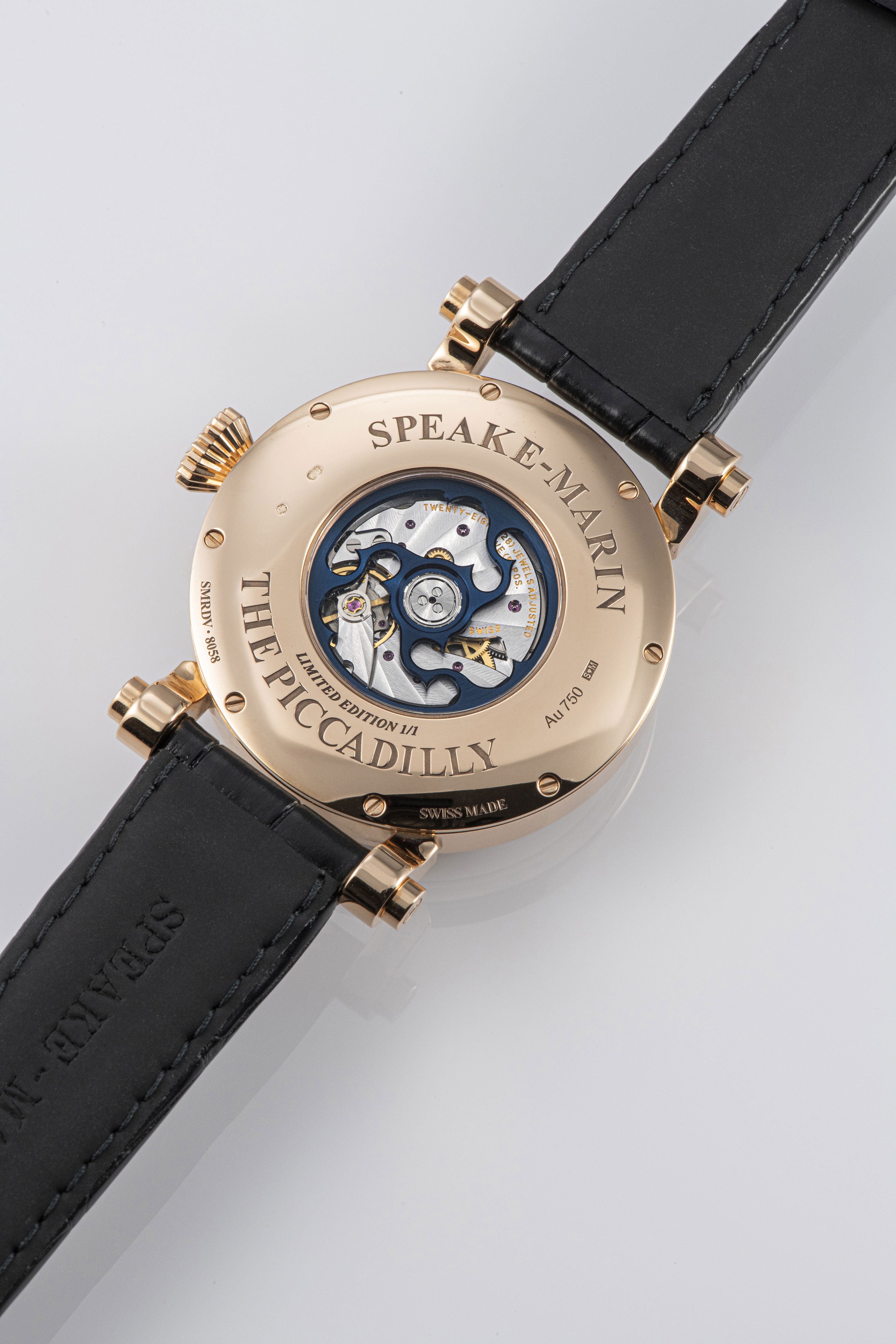 Speake-Marin Resilience Black Allumettes klokke arkiv